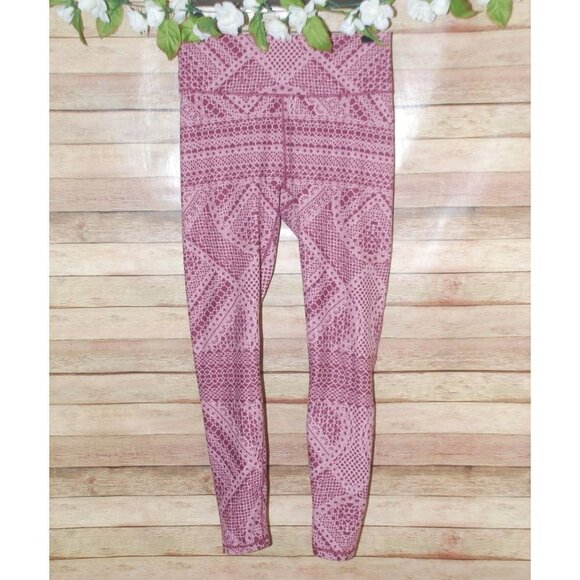 Fabletics Ladies Salar Printed PureLuxe Full Length Patterned Veranda Size M - Picture 1 of 8